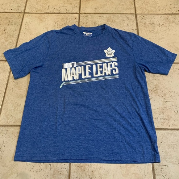 Toronto Maple Leafs Auston Matthews #34 Blue T-Shirt Men's L NHL Hockey - Picture 6 of 7